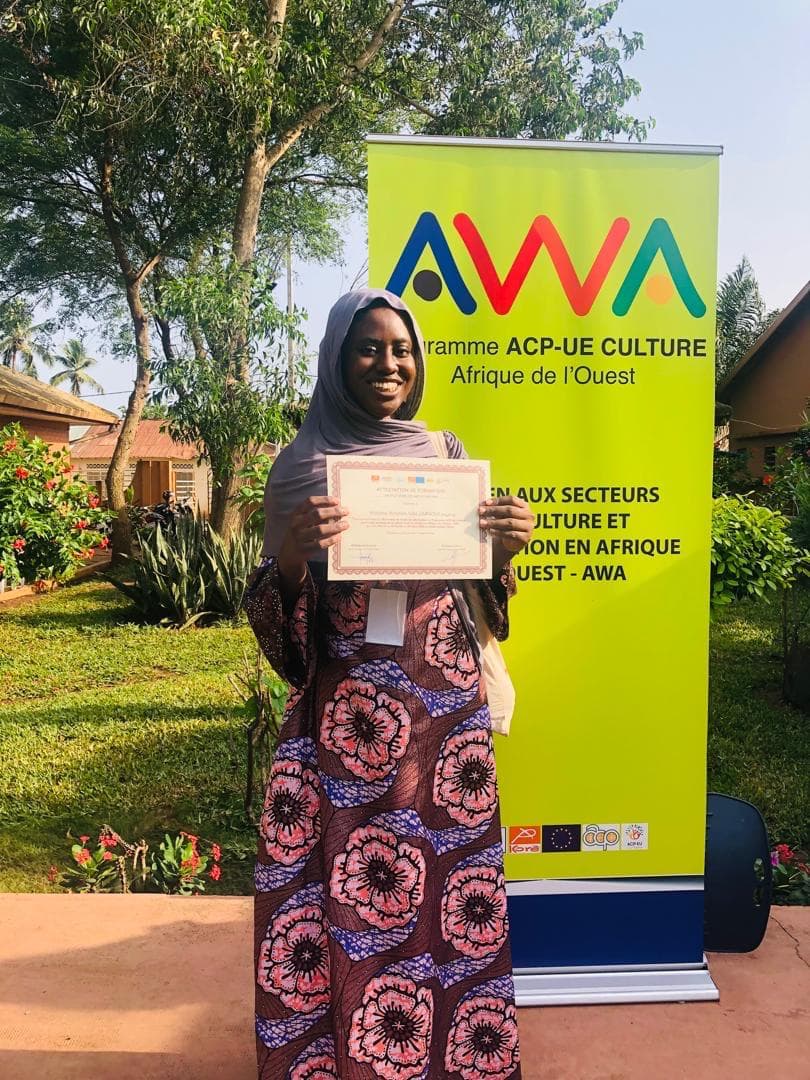 5-day Bootcamp In Benin, as beneficiaries of ACP-EU Culture Program AWA