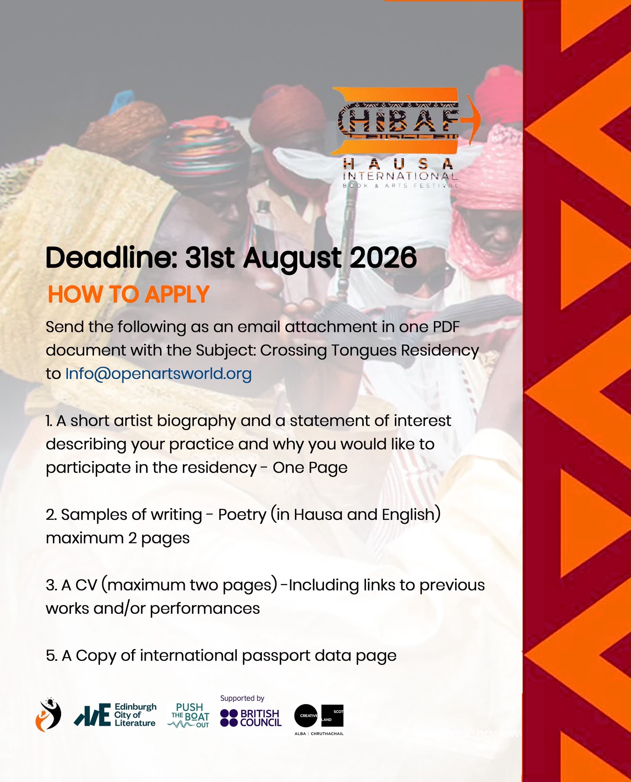 Crossing Tongues partners and programme